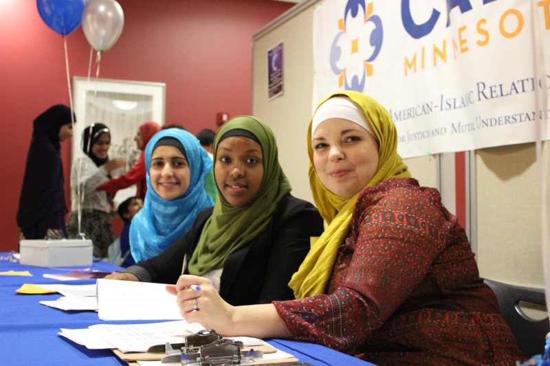 Summer 2014 Interns at Ramadan Dinner