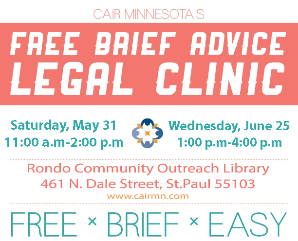 Legal Clinic Flyer 2014