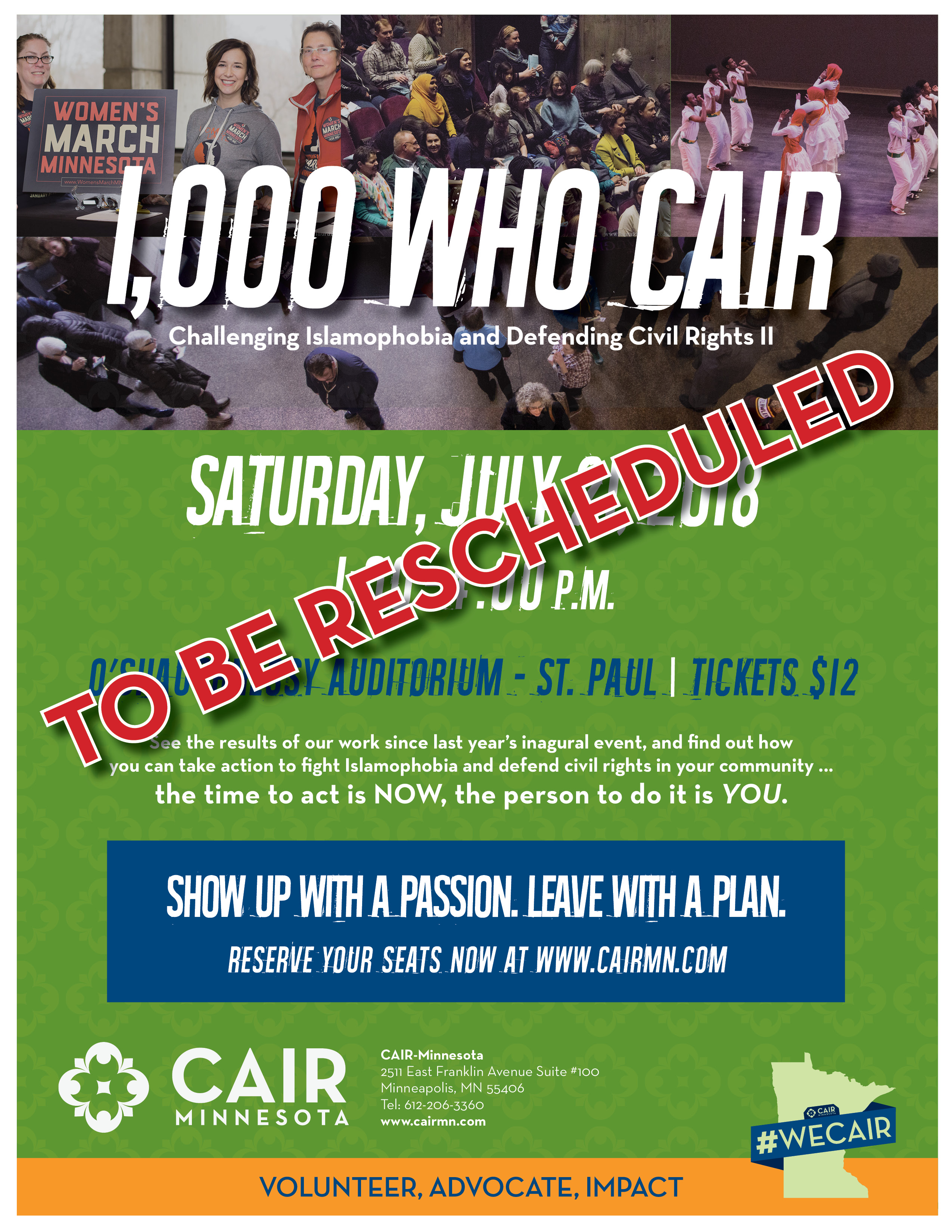 Postponed Flyer