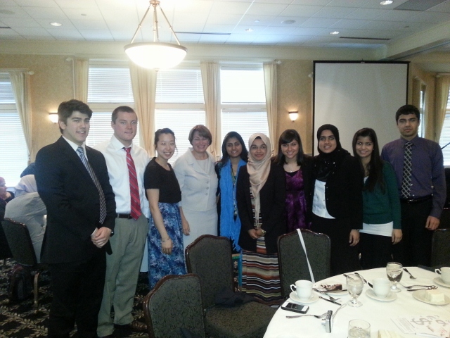 interns with Senator Klobuchar